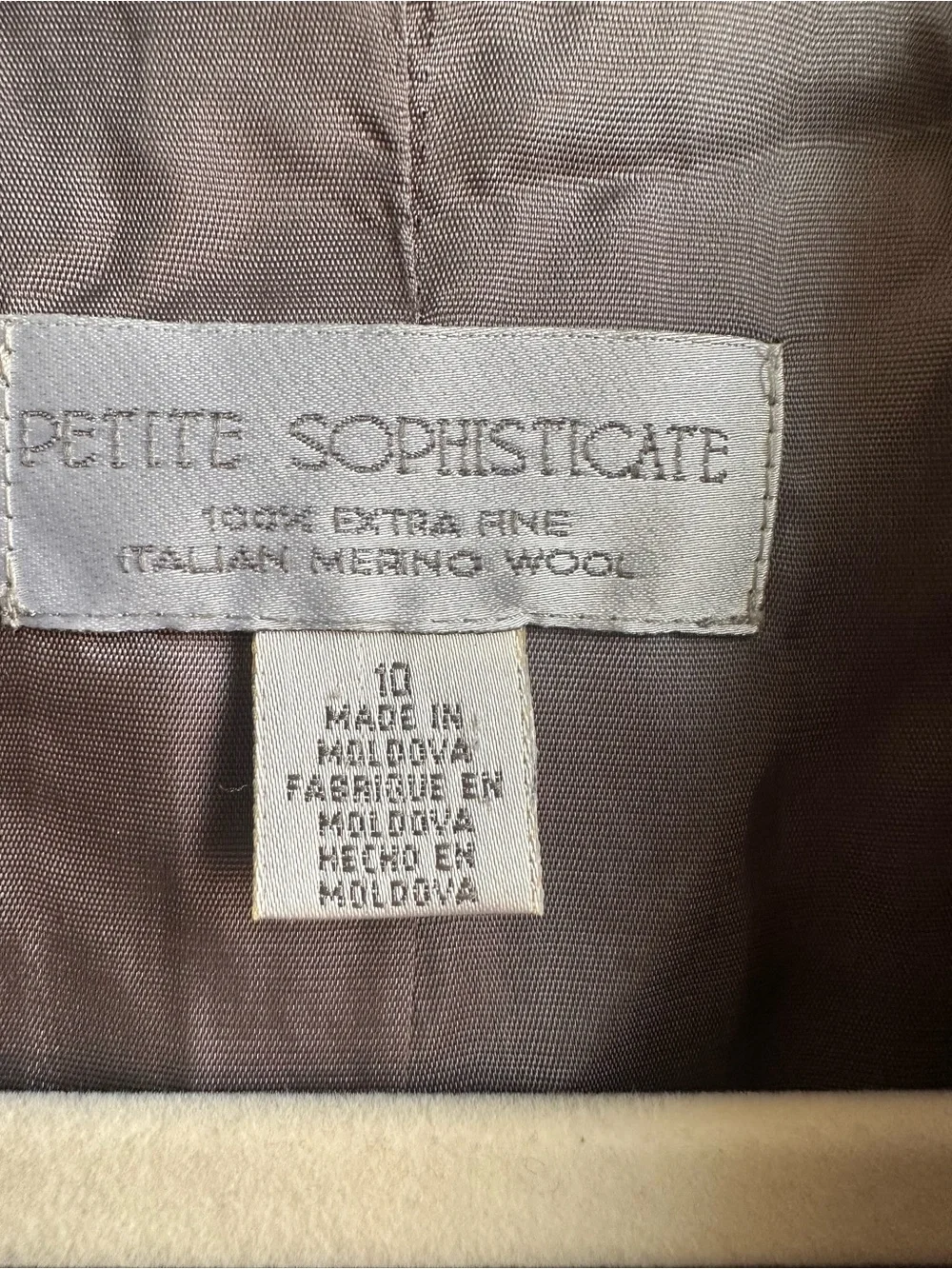 Petite Sophisticate crisp gray